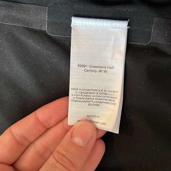 Fjallraven Greenland Half Century Jacket Ws M Black - Picture 7 of 9
